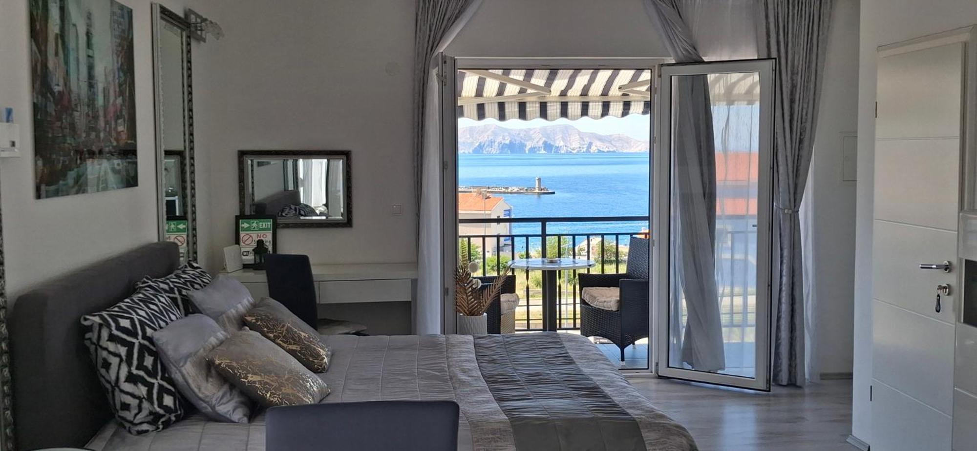 Beautyful Sea View 6 Luxury Studio Danijela 1 Senj  Exterior foto