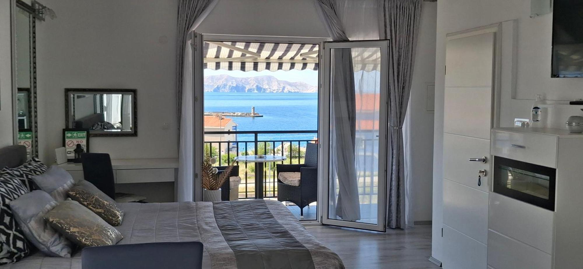 Beautyful Sea View 6 Luxury Studio Danijela 1 Senj  Exterior foto